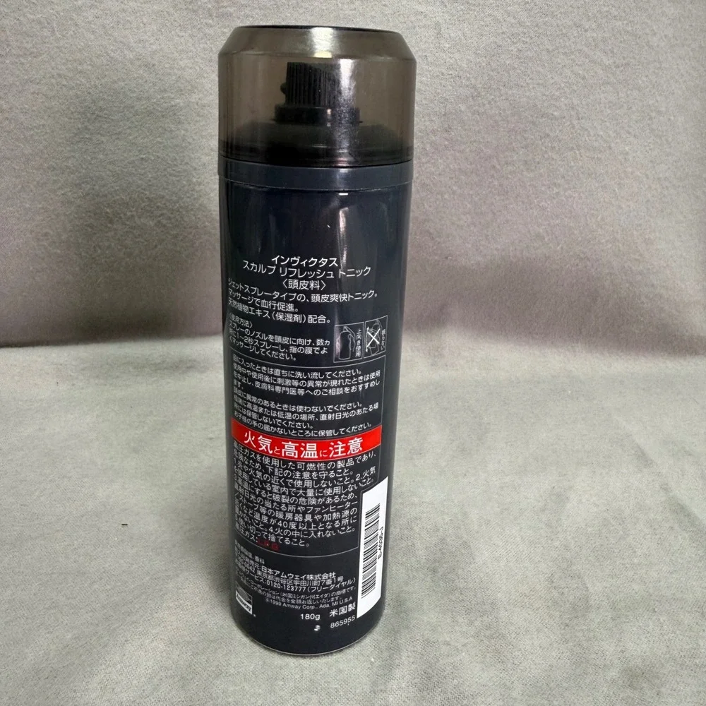 Amway Japan Label Invictus Scalp Refresh Tonic 180g Discontinued 90s Vintage